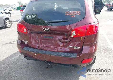 2008 Hyundai Santa Fe Gls z USA, uszkodzony, nr VIN 5NMSG73DX8H136546